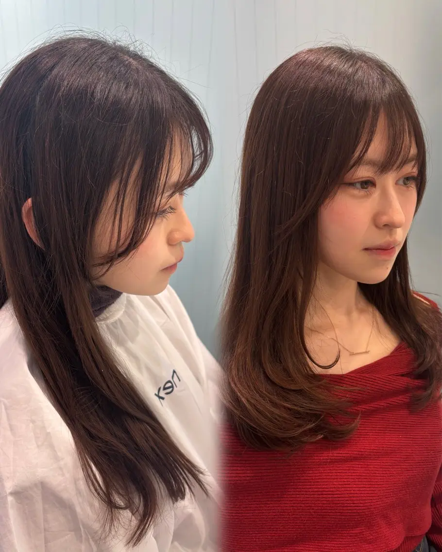 セミロング 🫧レイヤー/パーマ /表参道🫧yukiのヘアスタイル