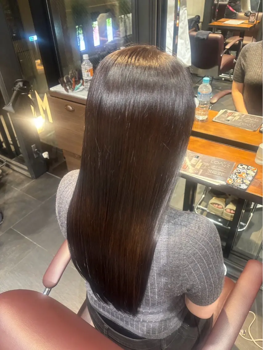 カラー ブラウンカラー ナチュラルブラウン ヘアカラー トリートメント 和田 倫歩のヘアスタイル