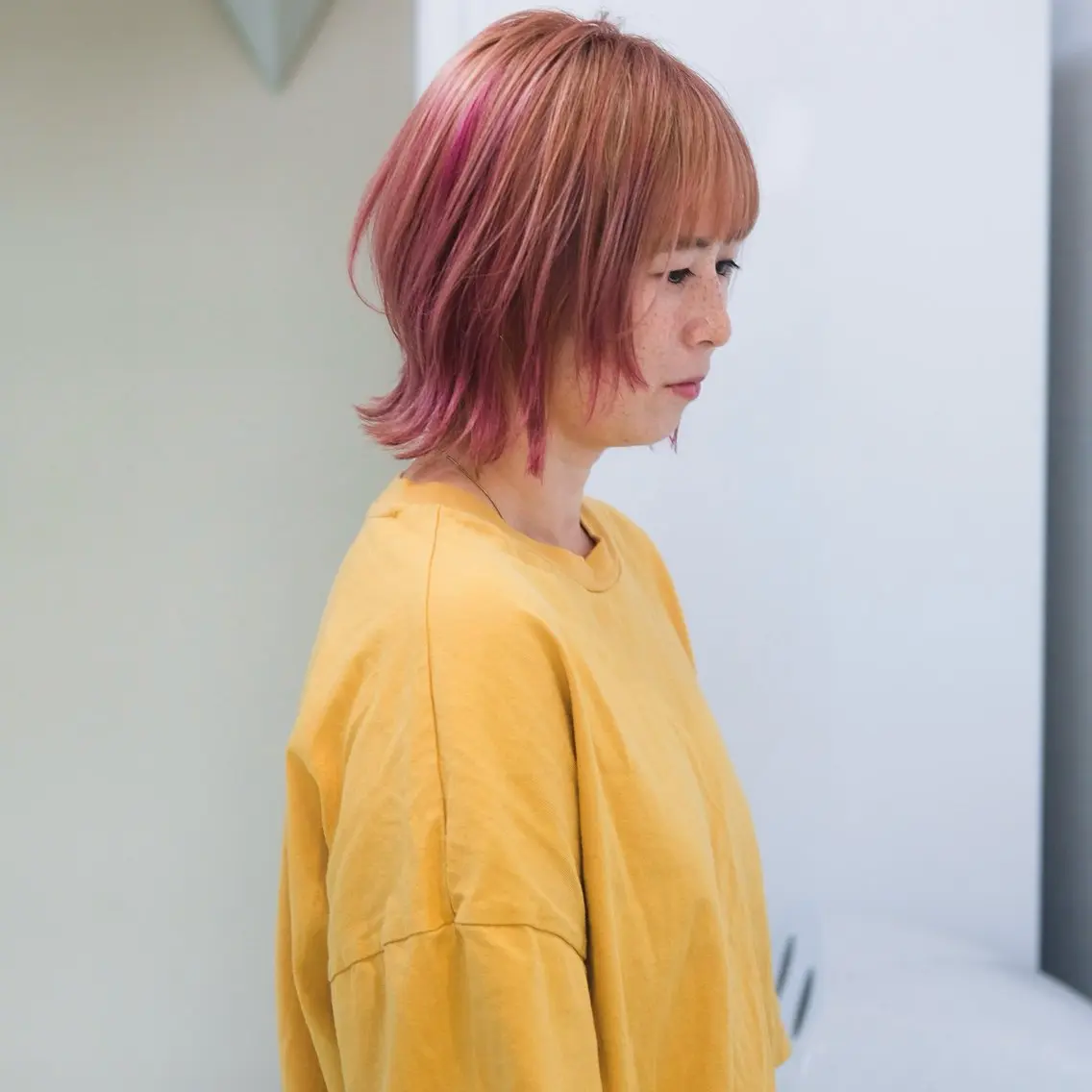 ショート カラー カット ヘアカラー トリートメント 透明感カラー🫧 Kanaのヘアスタイル