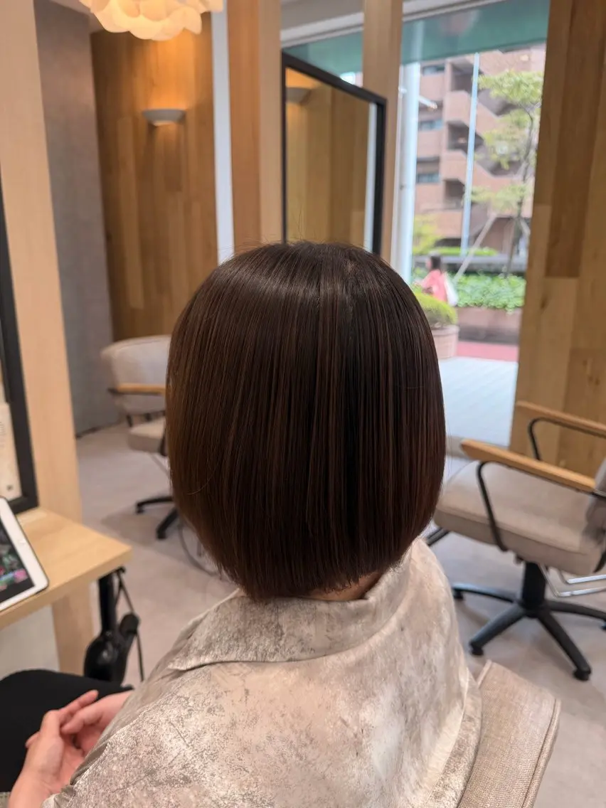 ショート ボブ メンズスタイル/渡邊 優人のヘアスタイル