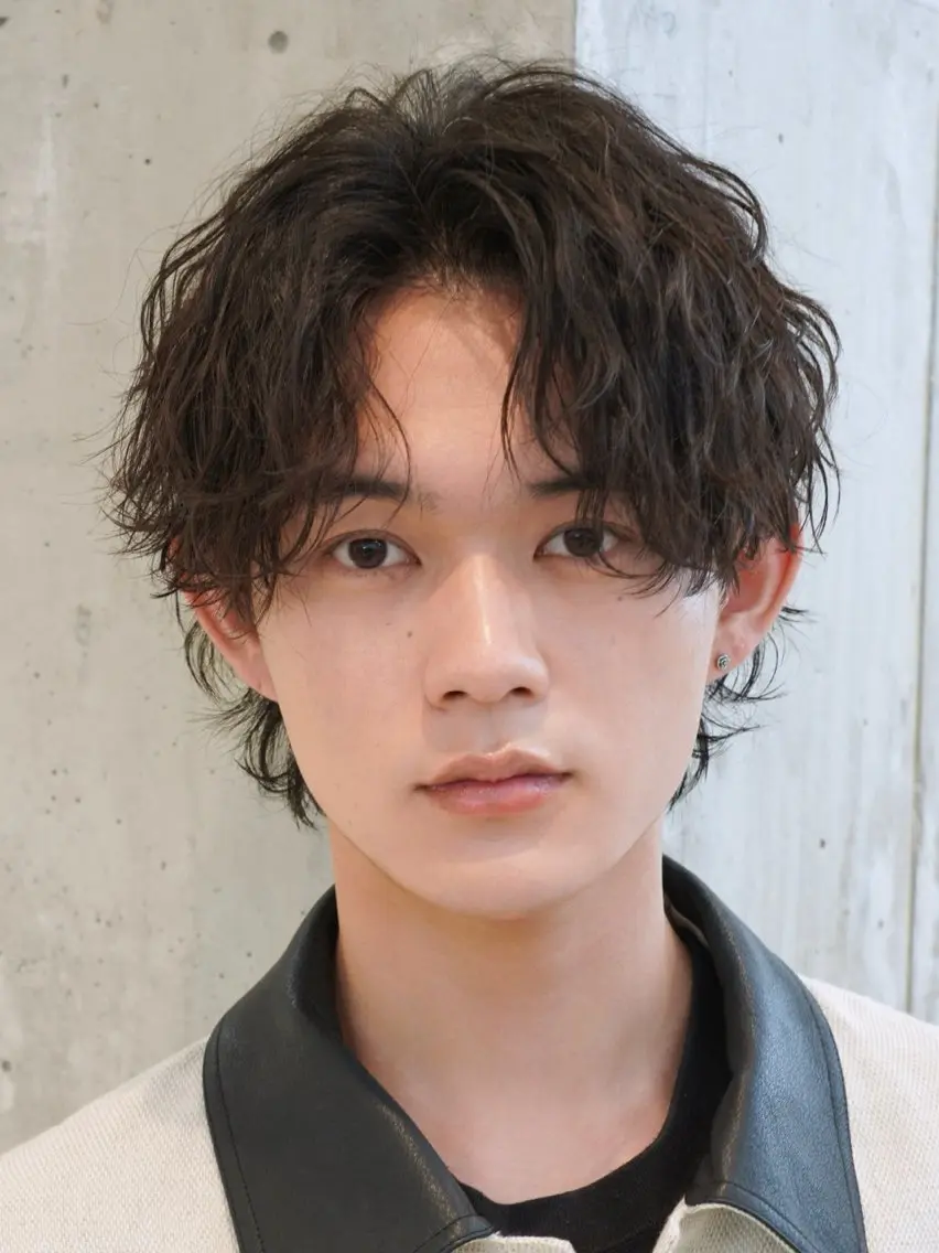 パーマ カット パーマ クドウレイ fifth神南のヘアスタイル