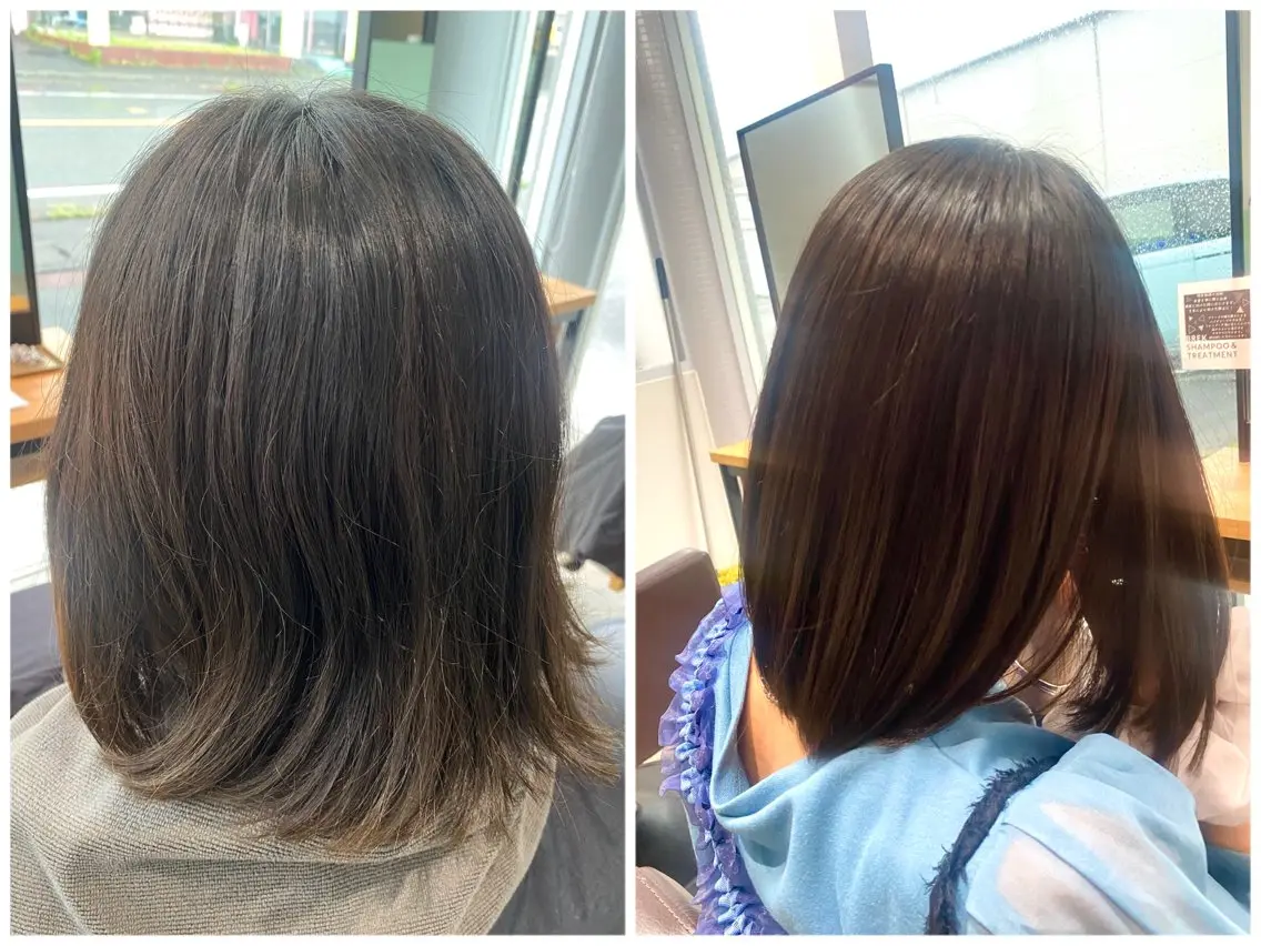 ミディアム 酸性ストレート . SHIZUKAのヘアスタイル