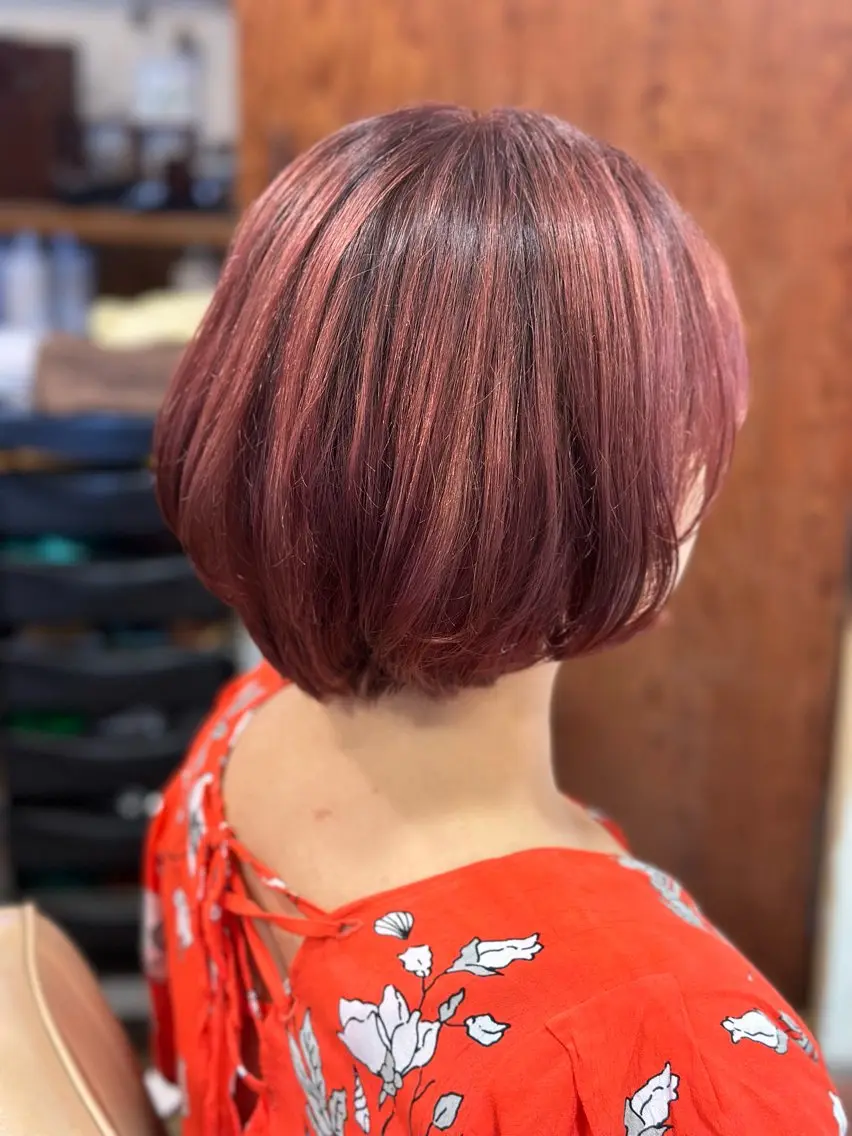 ショート 冨士 美織のヘアスタイル