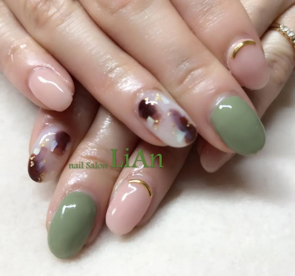 ネイル 持ち込み NailSalon LiAnのネイルデザイン