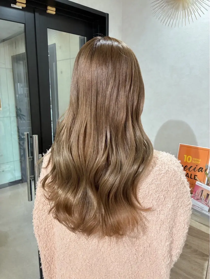 ロング ヘアカラー 🌻似合わせ×透明感 🫧みれい🧸のヘアスタイル