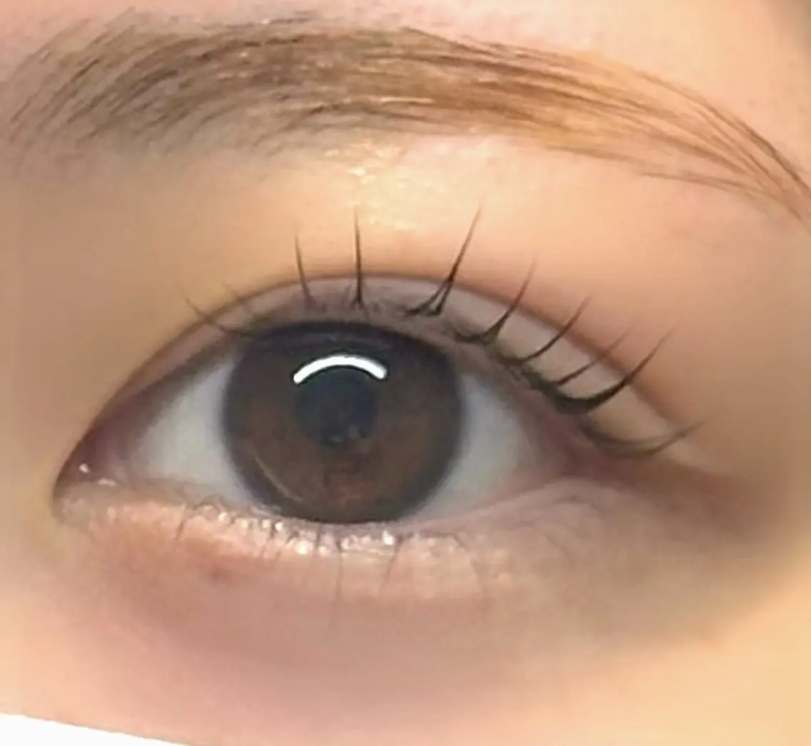上下まつ毛パーマの写真