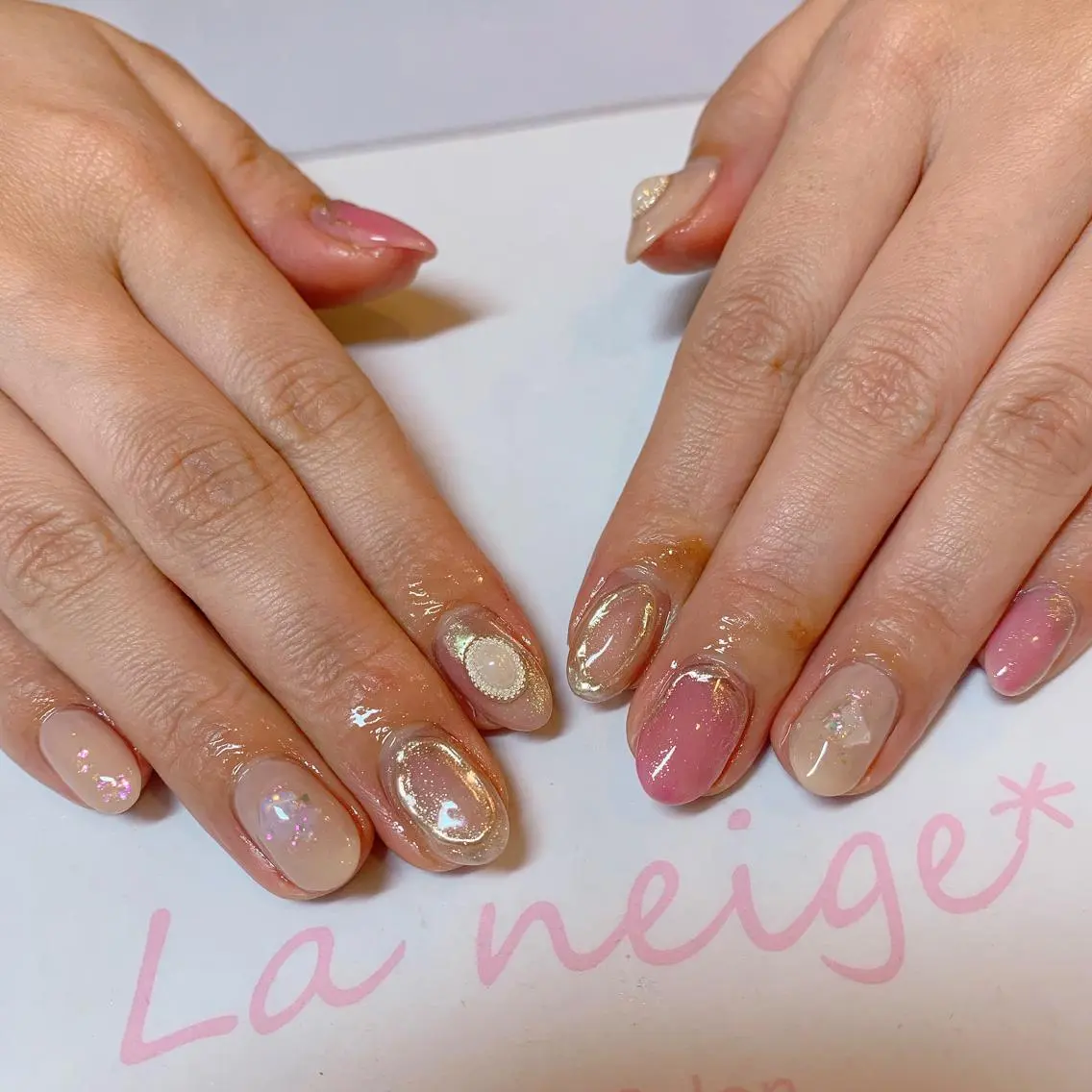ネイル La neige* yuki 🐩🌙のネイルデザイン