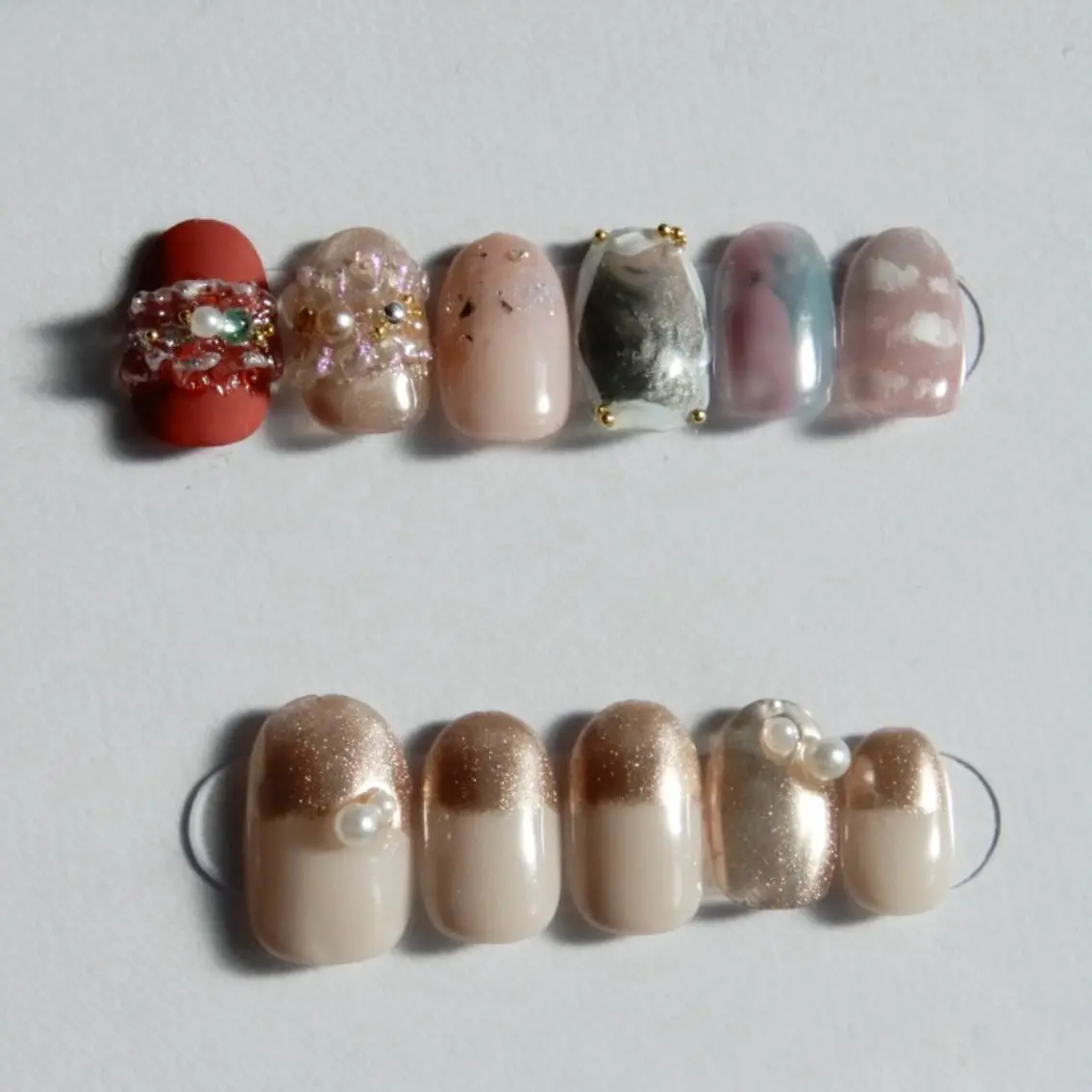 ネイル 冬ネイル クリスマス nail salon swaddle 🪽のネイルデザイン