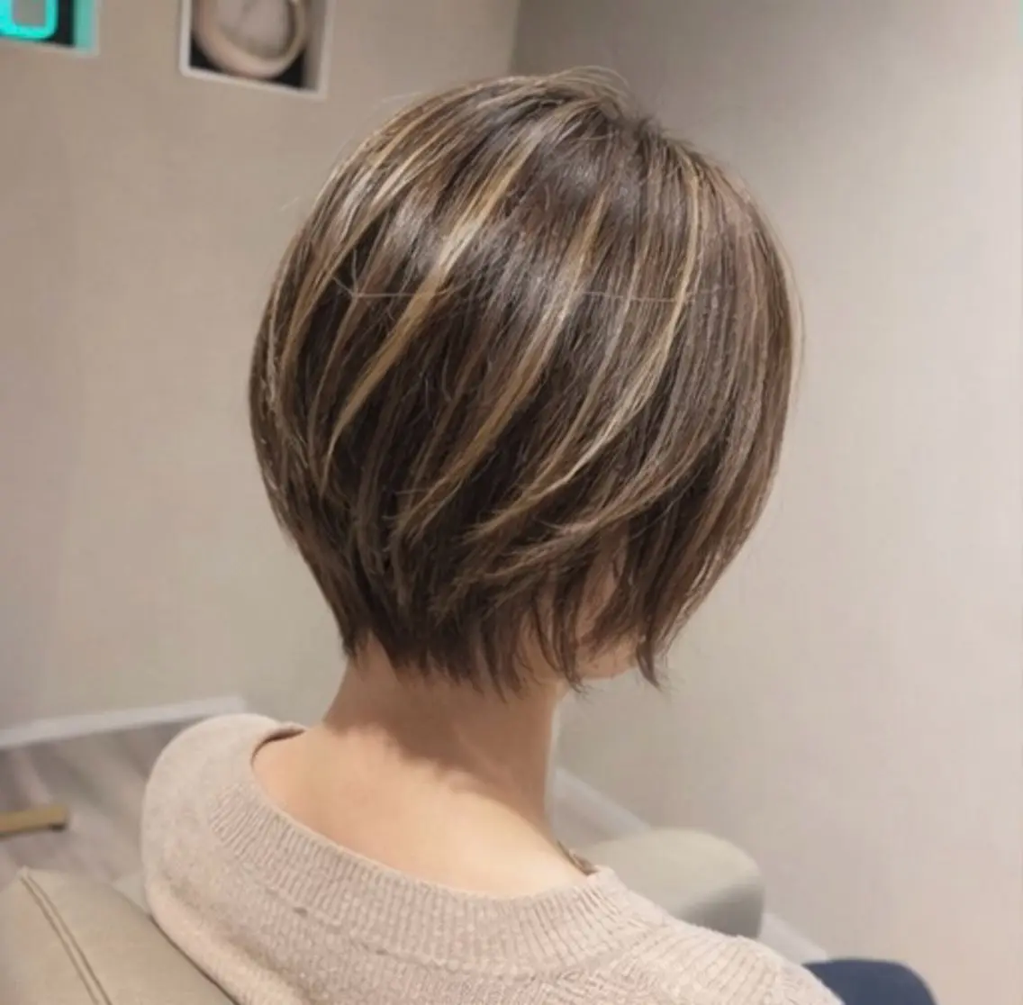 ショート ハイライト ショートヘア カット ヘアカラー s 🐈‍⬛🌷manaのヘアスタイル