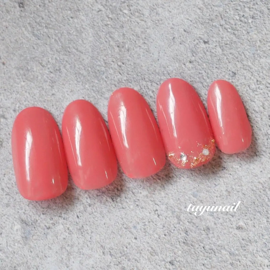 ネイル アートネイル ジェルネイル ニュアンスネイル ワンカラーネイル パラジェル ハンドネイル ネイルサロン 【たゆnail】のネイルデザイン
