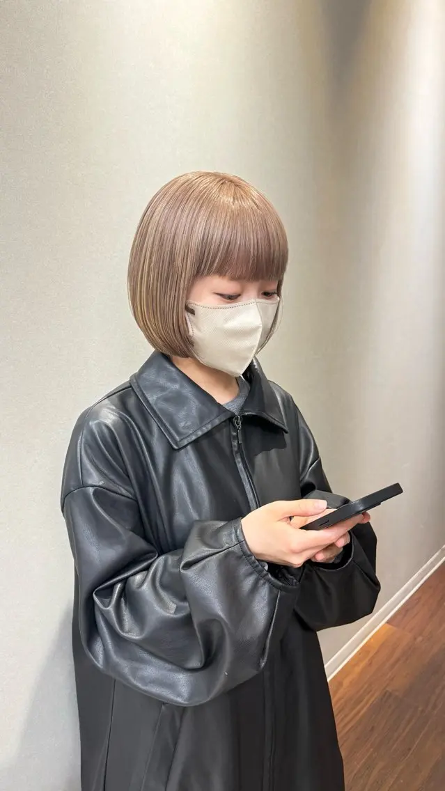 ミディアム カラー ヘアカラー トリートメント "Daisy" Rio /大名・天神のヘアスタイル