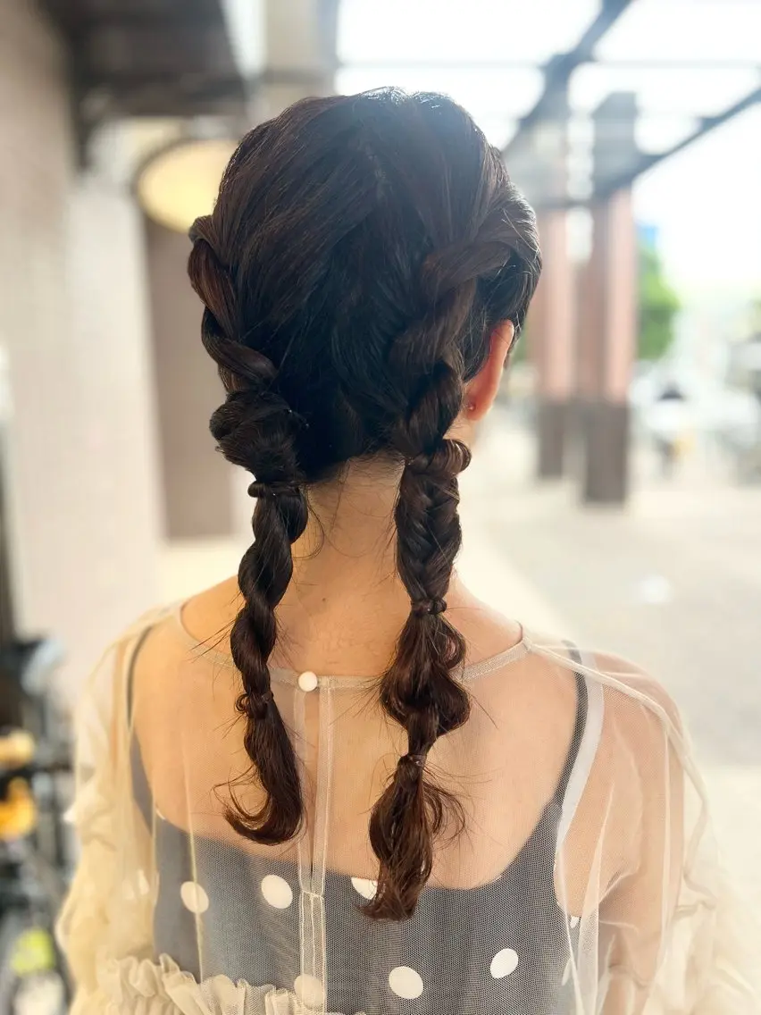 ヘアアレンジ 結婚式・ブライダル ヘアセット HONOKA ボブ得意/尼崎のヘアスタイル