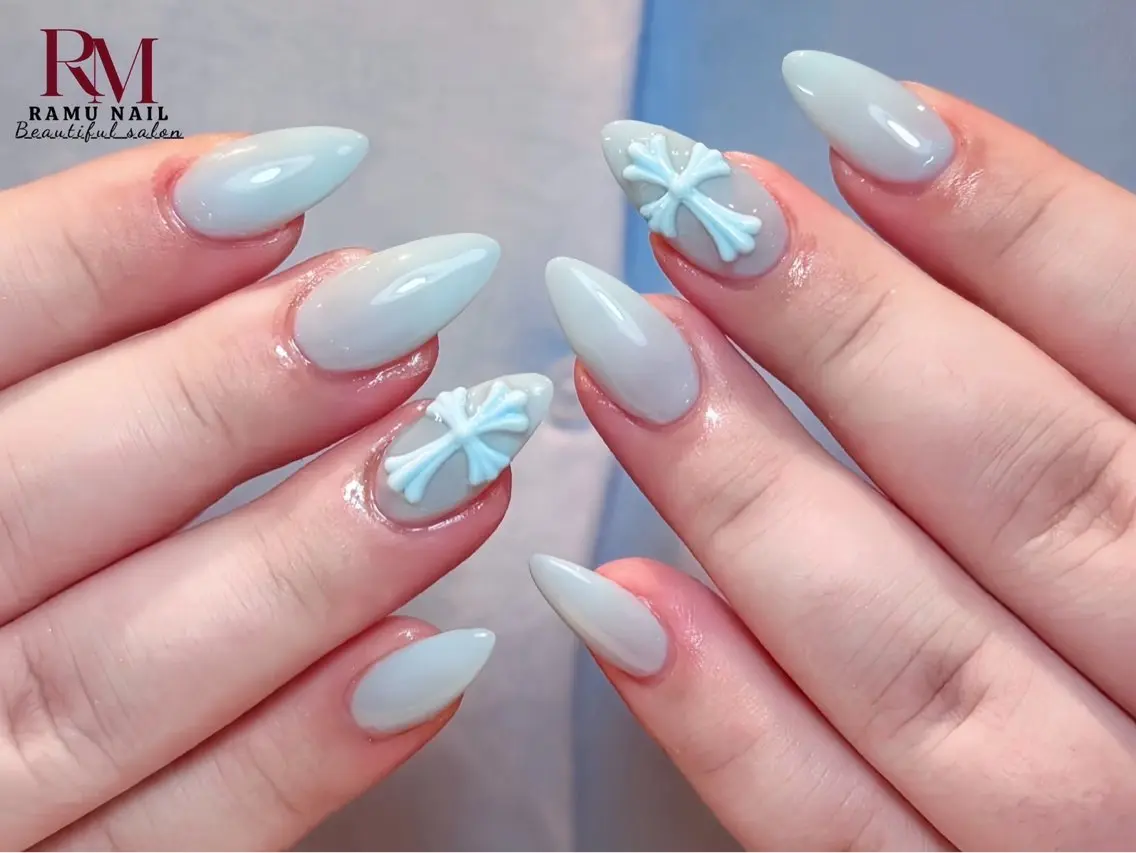 ネイル キラキラネイル マグネットネイル ミラーネイル ピンク 夏ネイル ハンドネイル RAMU Nail 恵比寿店のネイルデザイン