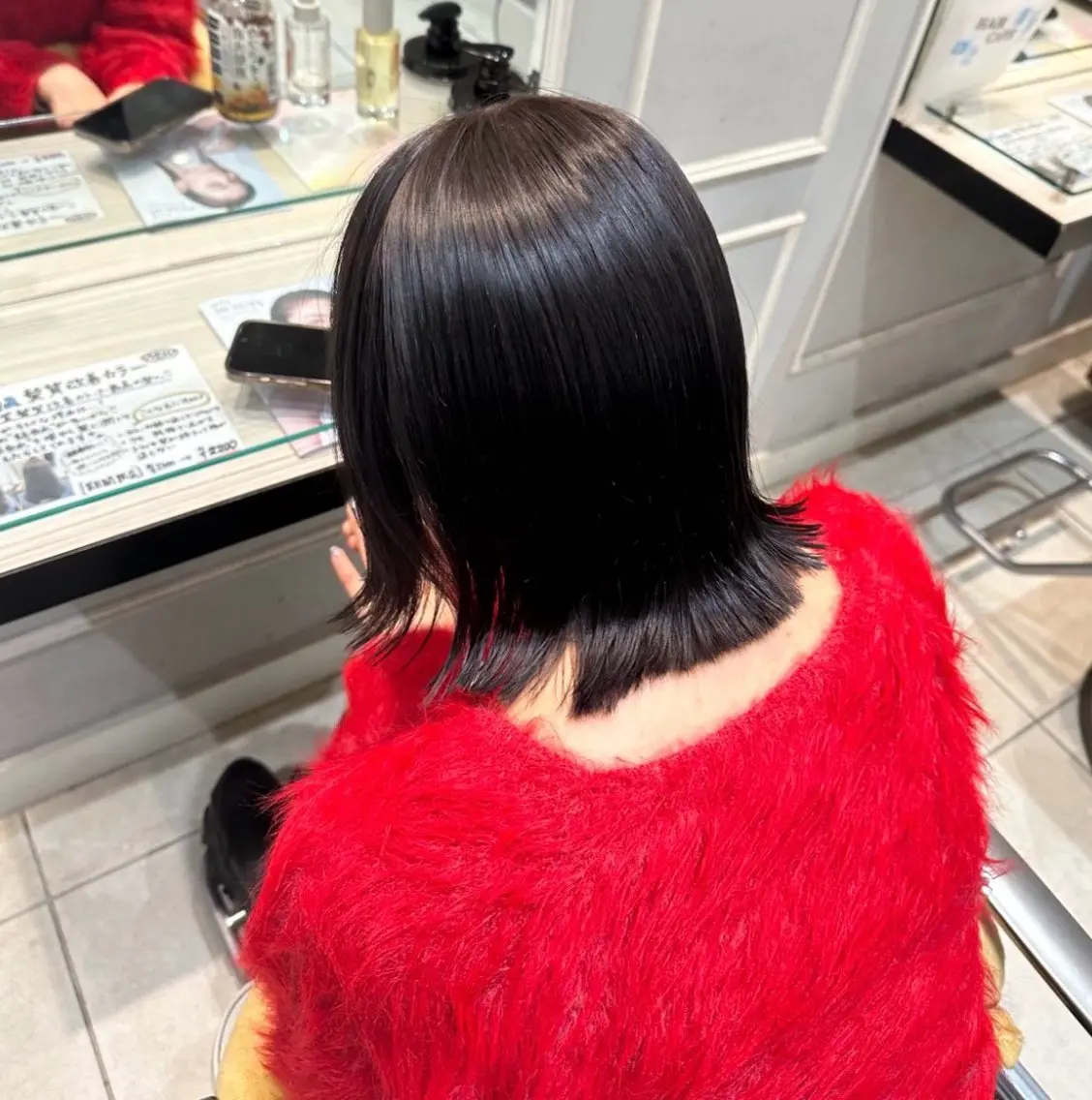 ミディアム ヘアカラー 【銀座】小顔/艶髪 似合わせヘア🌙三浦のヘアスタイル