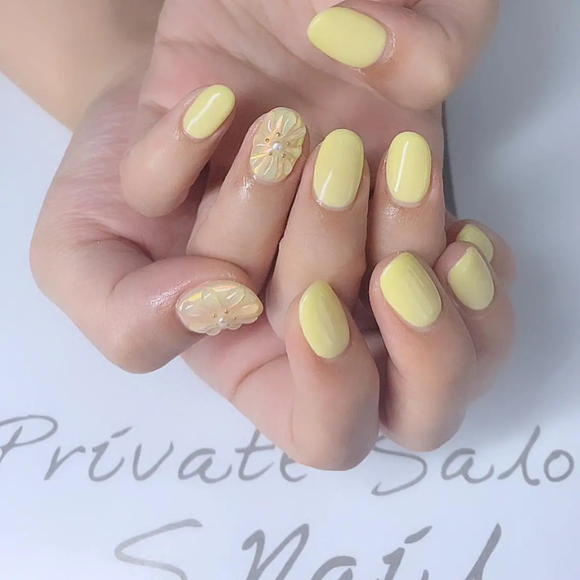 ネイル ハンドネイル 大分S.Nail ⟡.*💠🫧のネイルデザイン