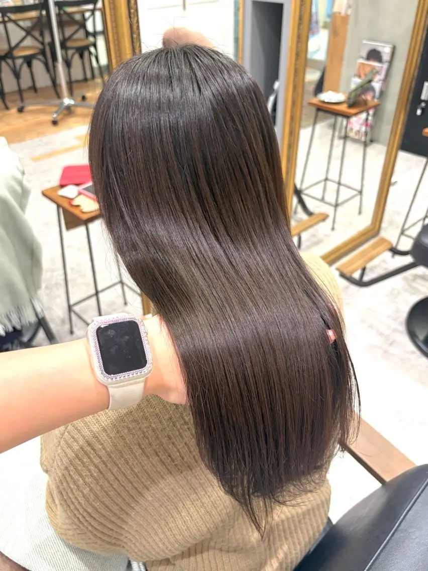 ロング 髪質改善 縮毛矯正 酸性ストレート 縮毛矯正 🕊髪質改善 ストレート🕊まいのヘアスタイル