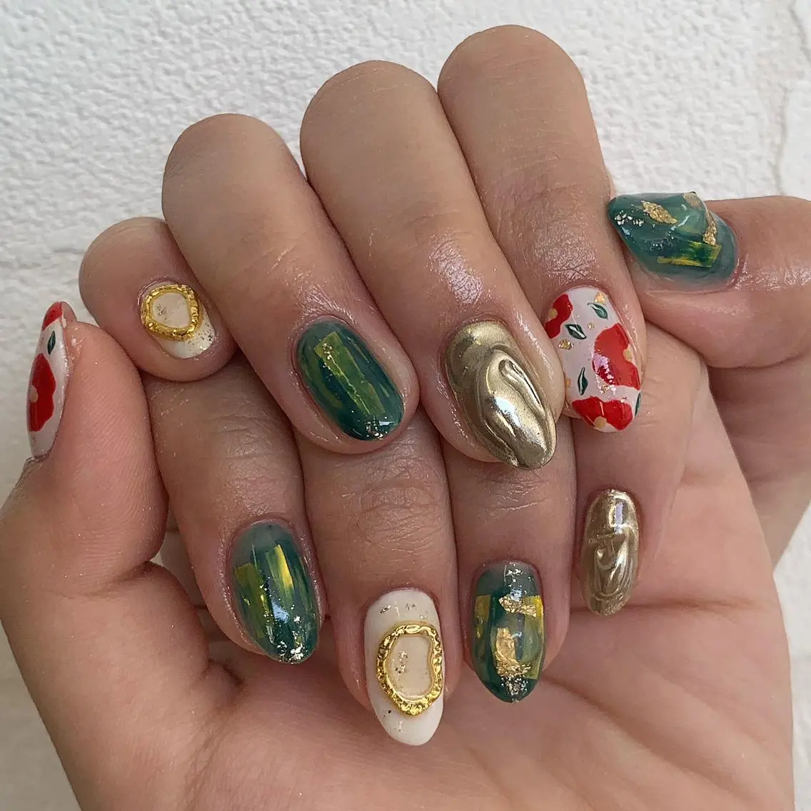 ネイル ハンドネイル ハンドケア lylynail YUUKAのネイルデザイン