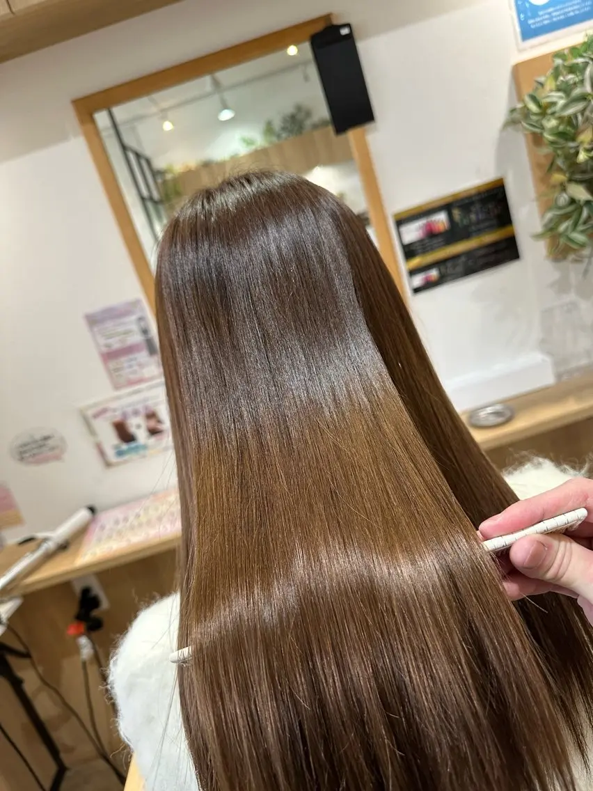 ロング トリートメント 上田 皇明のヘアスタイル