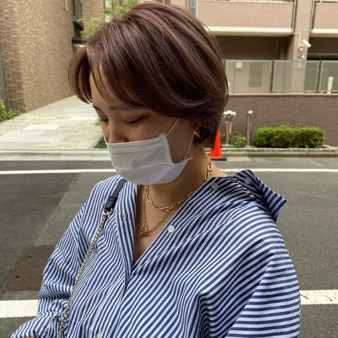 ショート カラー ハイトーン/デザイン hirokiのヘアスタイル