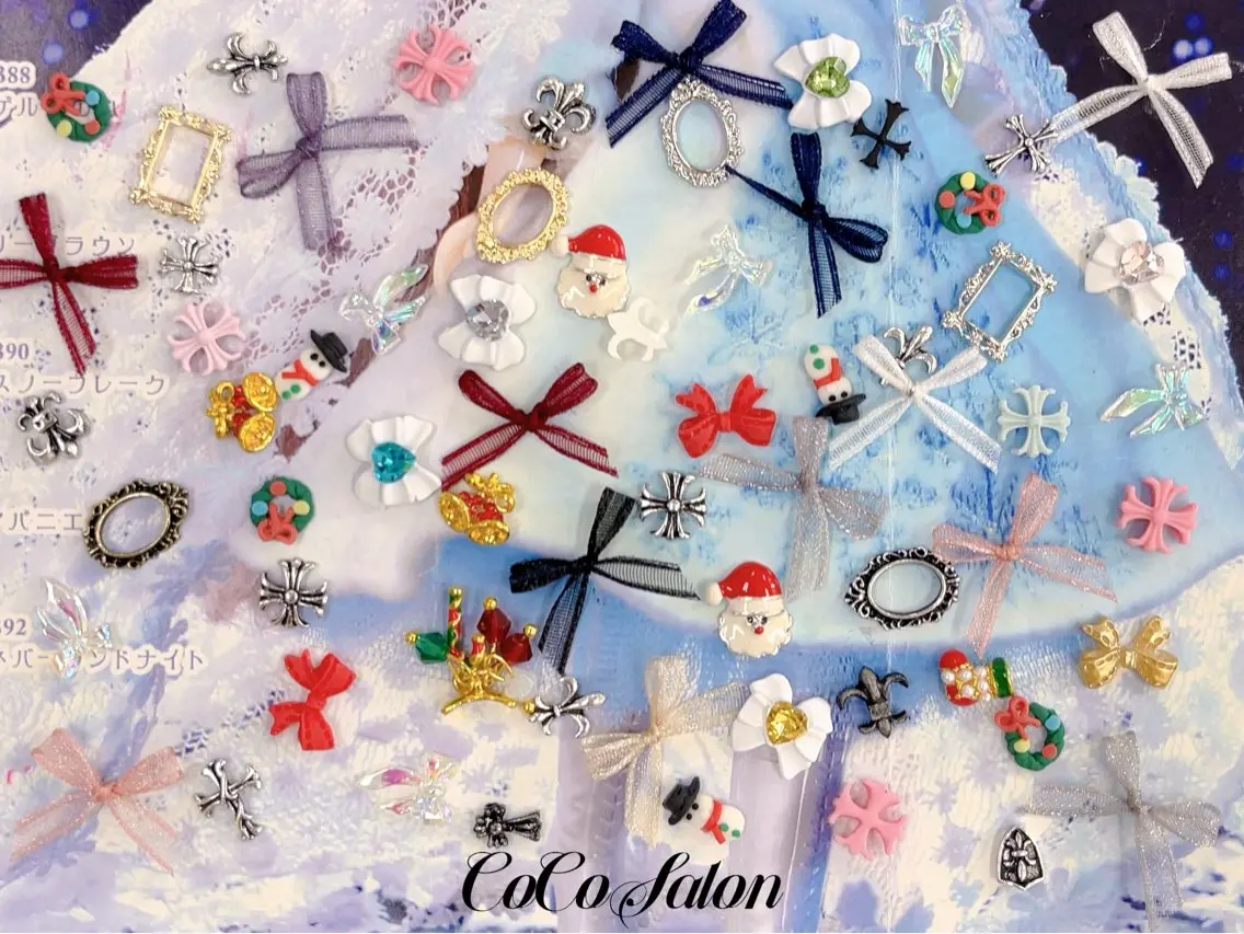 ネイル 冬ネイル クリスマス ハンドネイル CoCoSalon ネイル/まつ毛予約のネイルデザイン