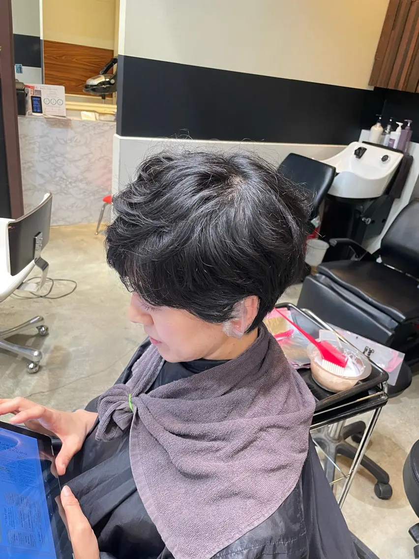 ショート 草間 翔登のヘアスタイル