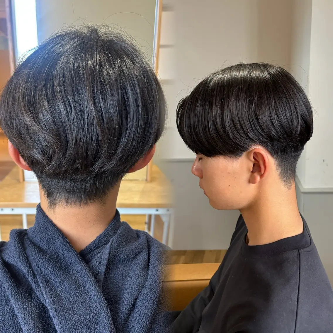 メンズ マッシュ 瀬戸 杏珠のヘアスタイル