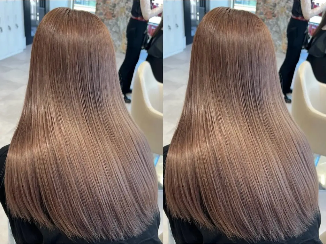 パーマ 💖艶髪×ハイトーン Harusa🎀のヘアスタイル