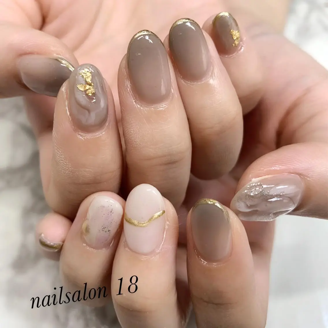 メンズ ネイル nail salon 18.のネイルデザイン