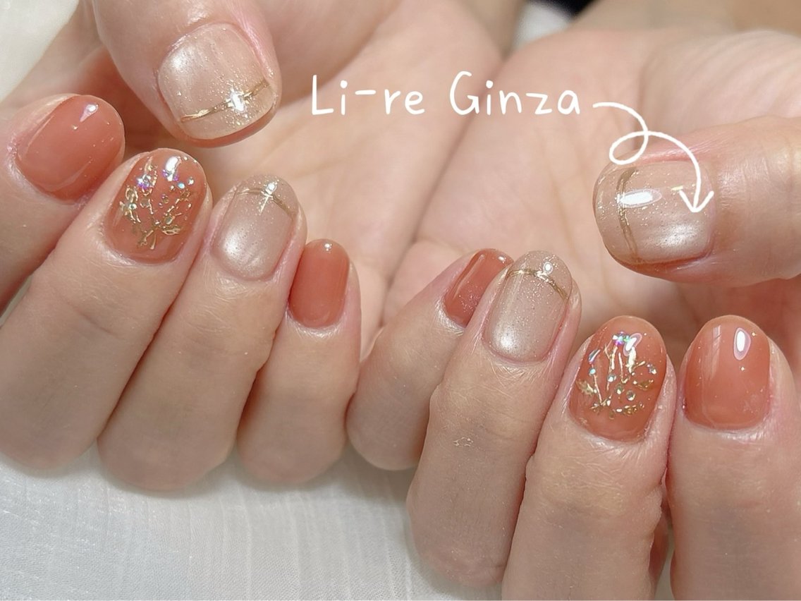ネイル ハンドネイル Li-Re GINZAのネイルデザイン