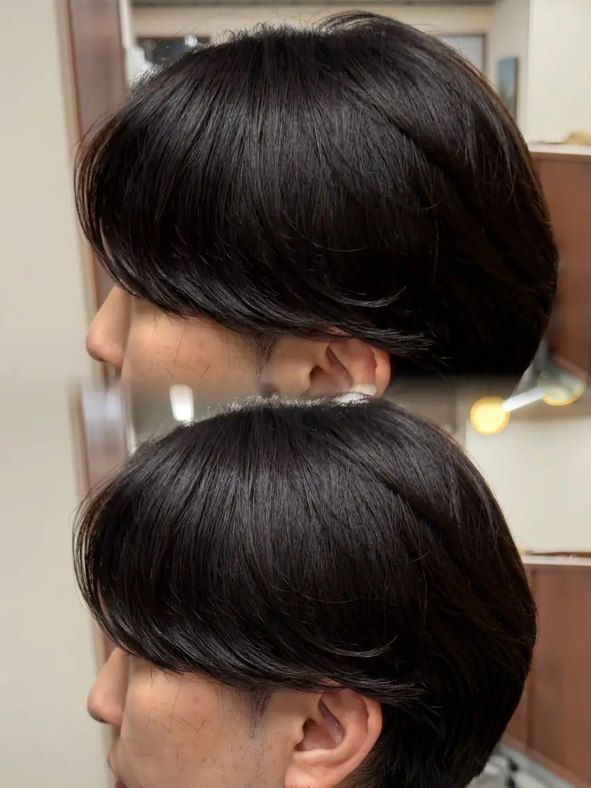 メンズ カット 縮毛矯正 縮毛矯正モデル募集中 SORAのヘアスタイル