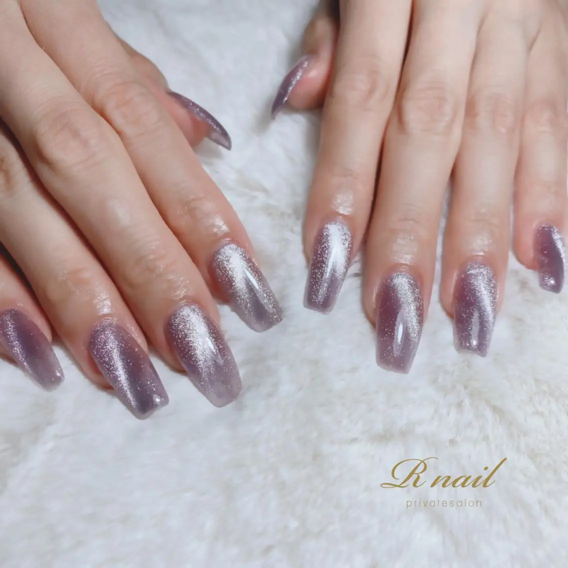 ネイル 長さ出し マグネットネイル R nailのネイルデザイン