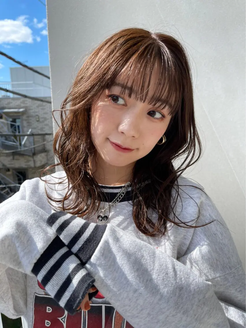 【✨ロング料金なし✨】カラー➕1stepトリートメントの写真
