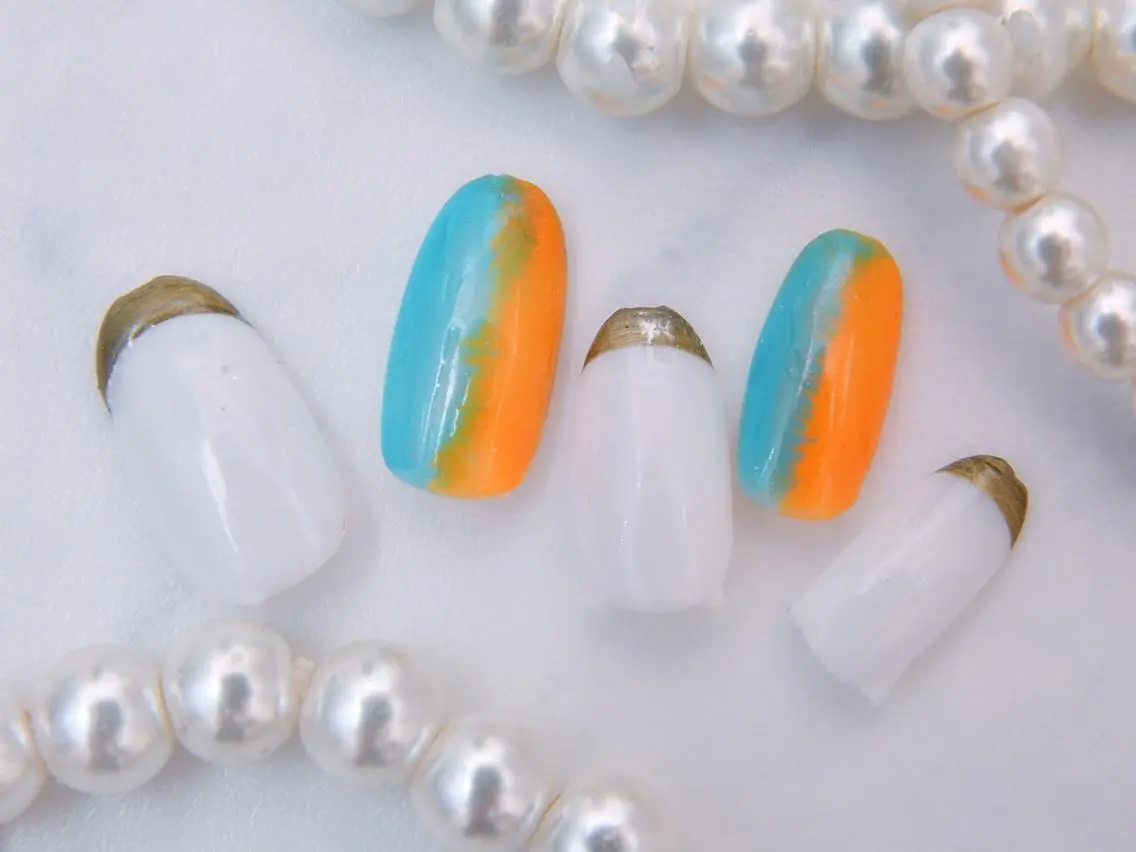 ネイル 桜ネイル 長さ出し フットネイル スカルプネイル 💗🪽Tiary Nail🪽💗のネイルデザイン