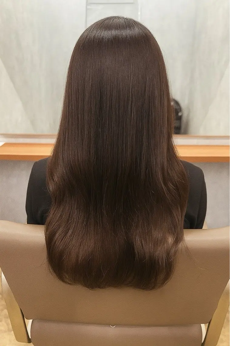 ロング ヘアカラー newi宮崎店 ゆきのヘアスタイル