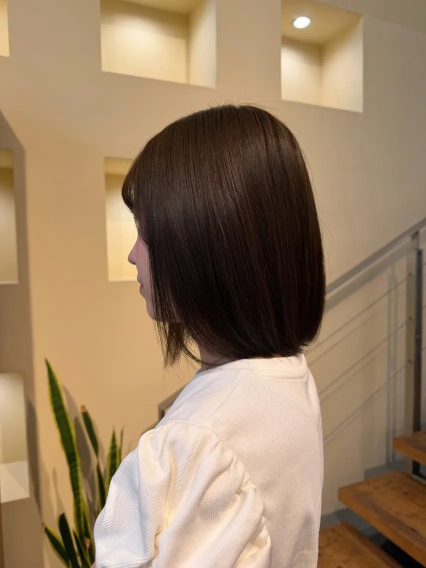 ミディアム カラー カット ヘアカラー ニュアンスカラー🫧 Miyakoのヘアスタイル