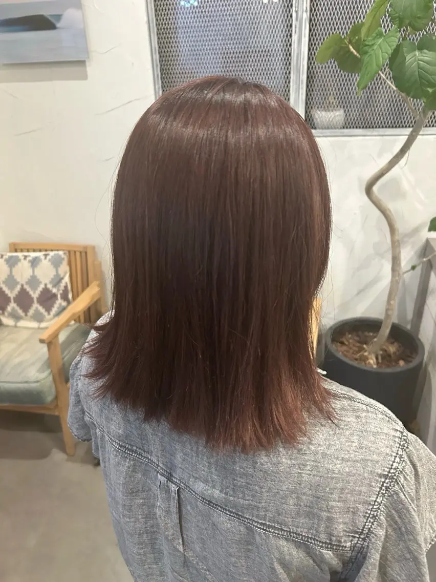 カラー 透明感カラー/入野/ Ayakaのヘアスタイル