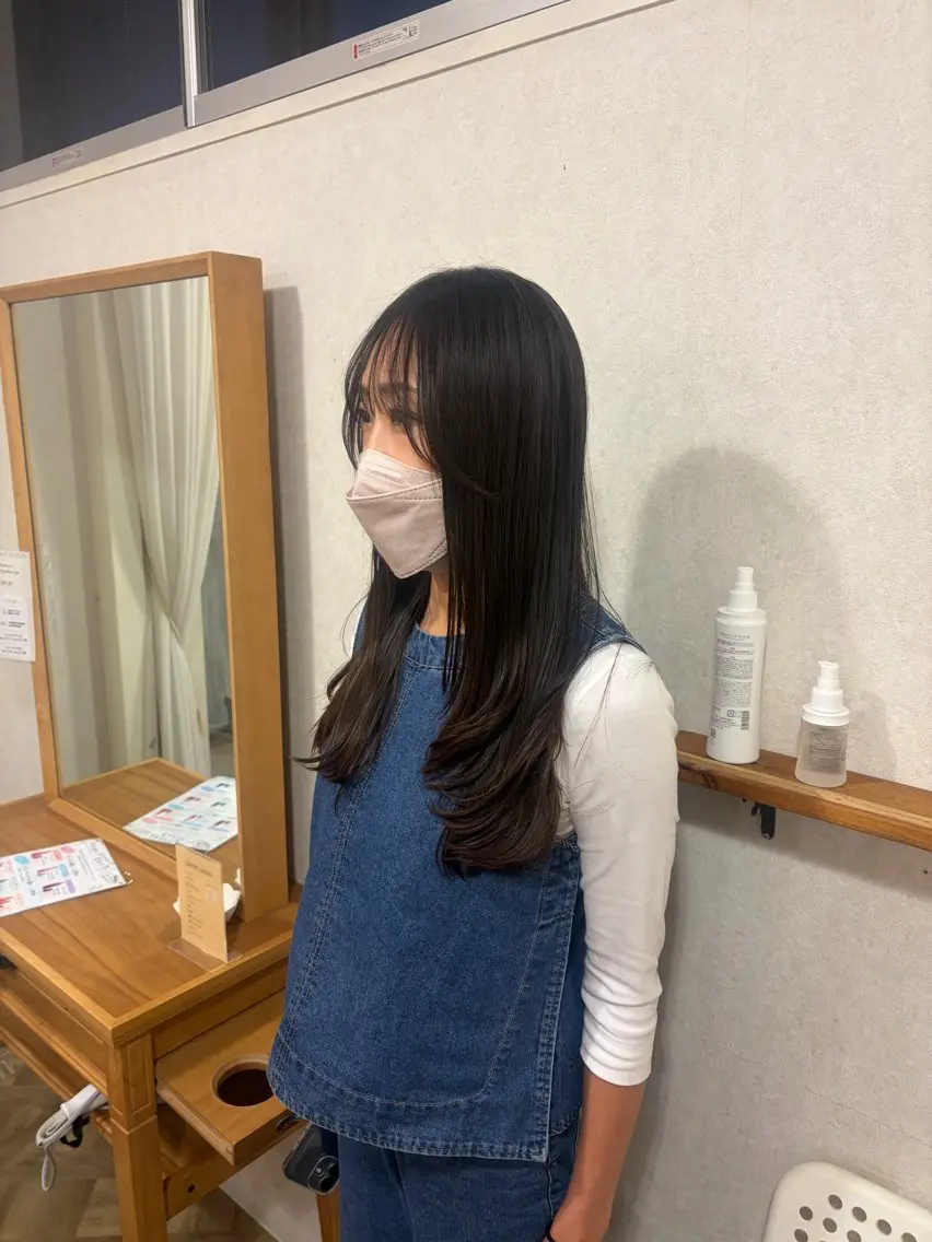 ロング MAHAE 東芝のヘアスタイル