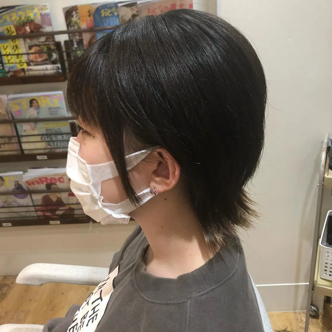 ミディアム 似合わせ🩵悩んだら 💭KAE 🫟のヘアスタイル