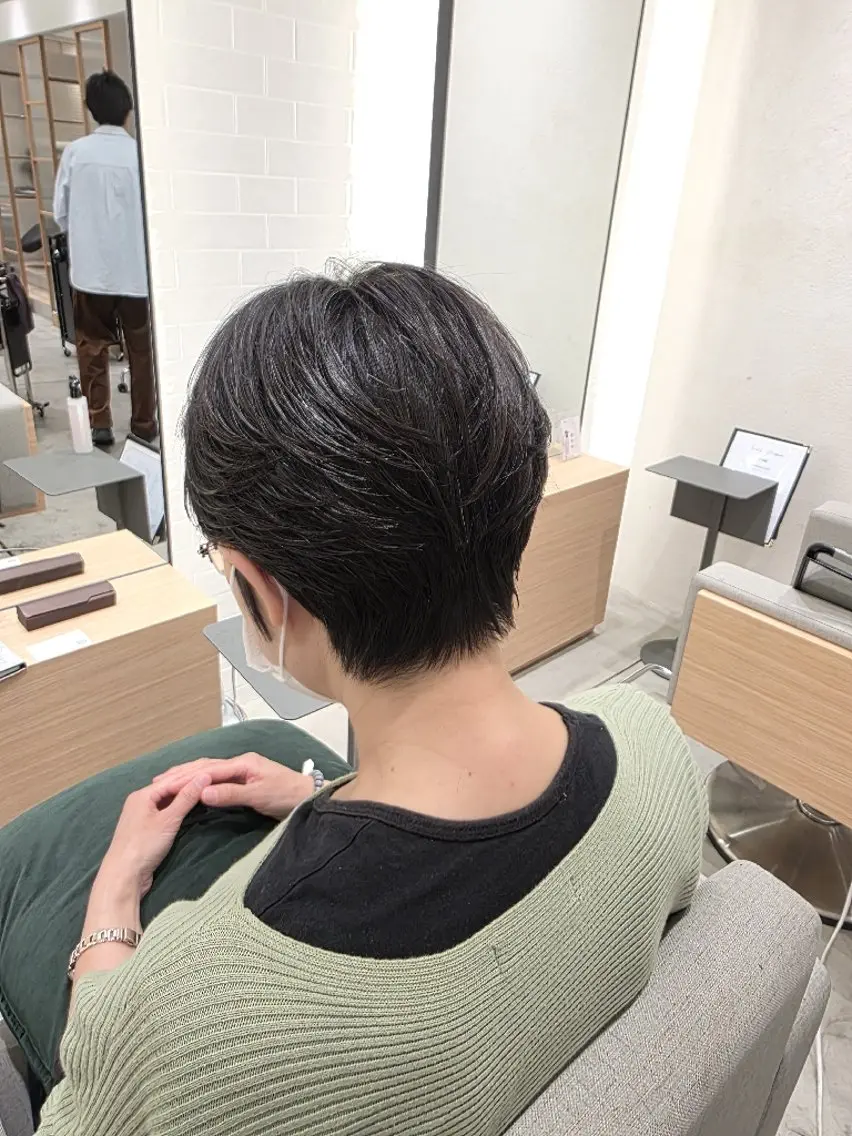 ショート ✂髪質改善ストレート NO.1 深澤 颯斗のヘアスタイル