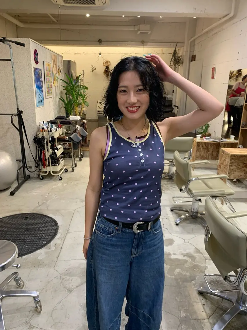 ミディアム パーマ 【takk】 ナカヤママサヨシのヘアスタイル