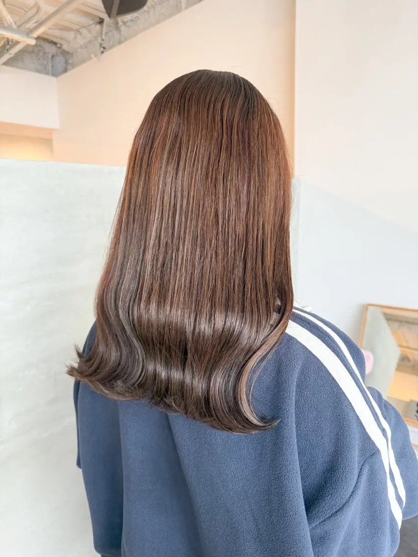 ロング 宮原 愛果のヘアスタイル