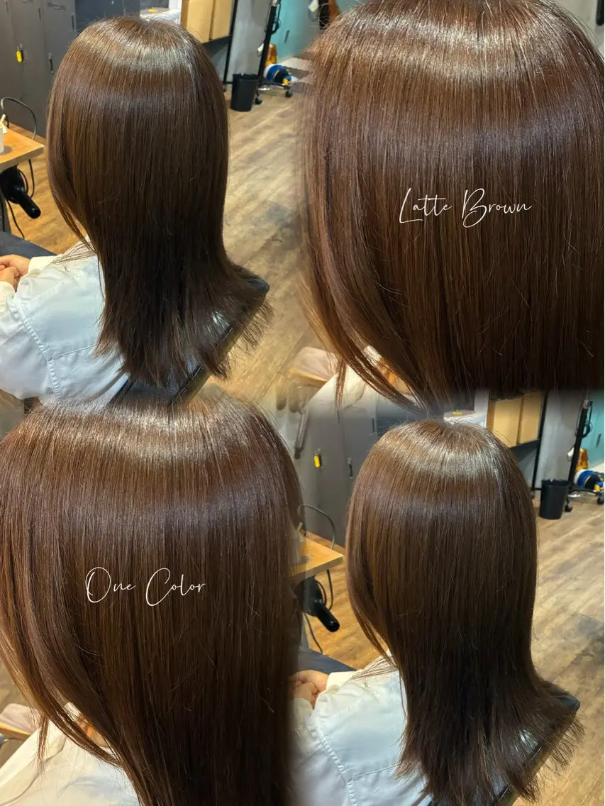 カラー 金子 千桜のヘアスタイル