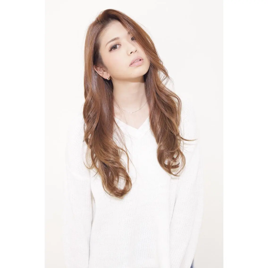 セミロング ロング タジマ ヤスヒサのヘアスタイル