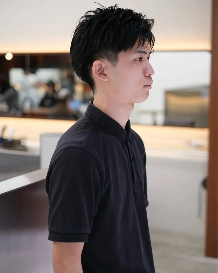 ショート メンズ カット (𝙝)𝙬𝙞𝙢 Nagiのヘアスタイル