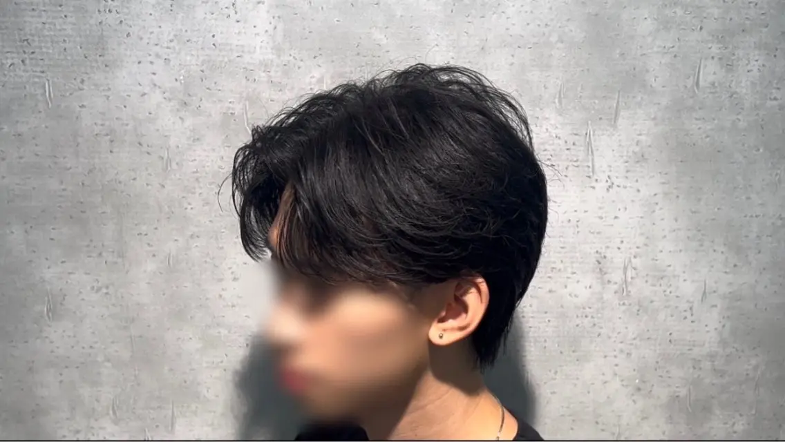 【地毛風ストレート】メンズ限定‼️曲がる縮毛矯正 🍃 柔らかい質感のナチュラルヘアに(カットなし)の写真