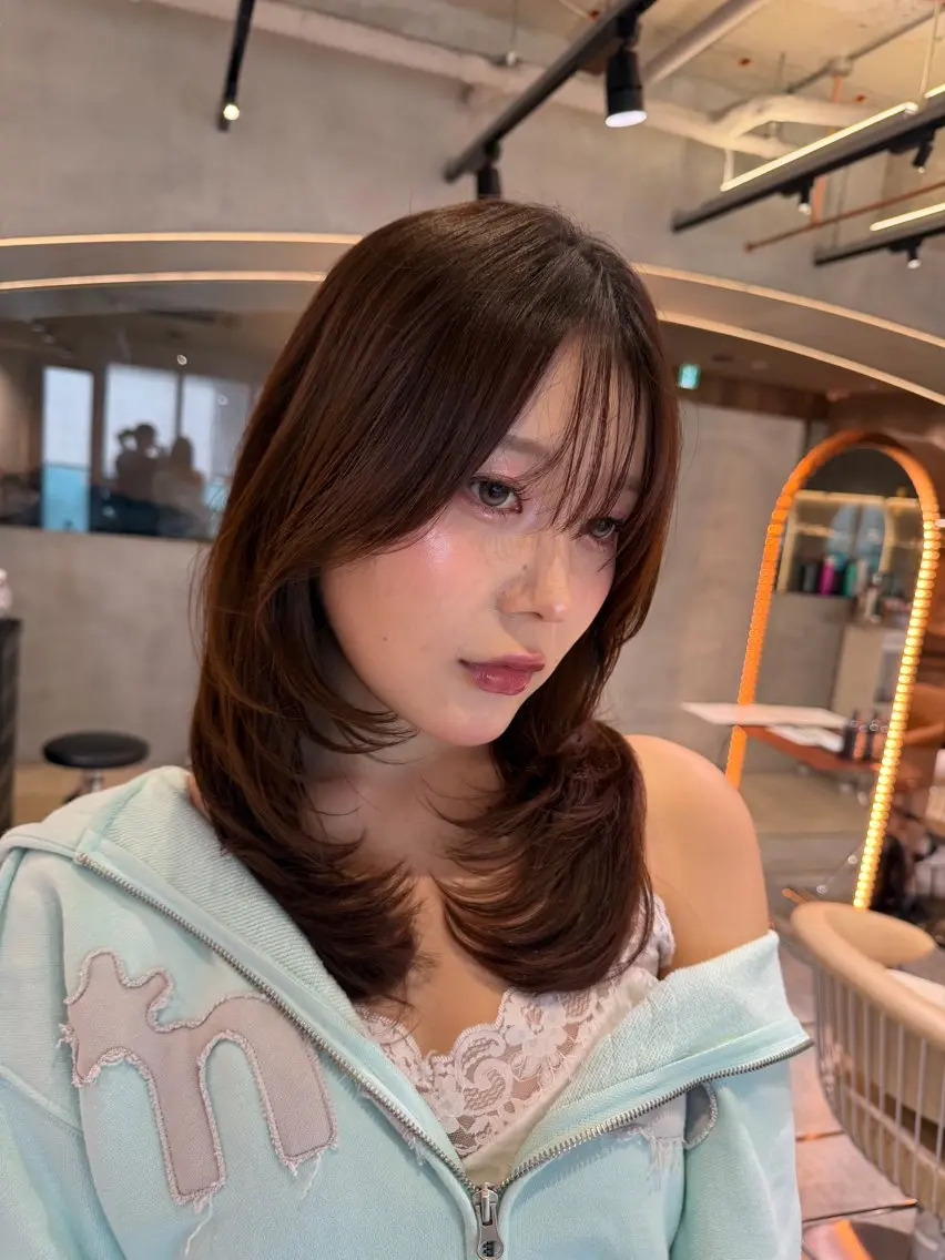 ロング カット トリートメント 🦋高屋敷陸🦋 レイヤー/ハイトーンのヘアスタイル