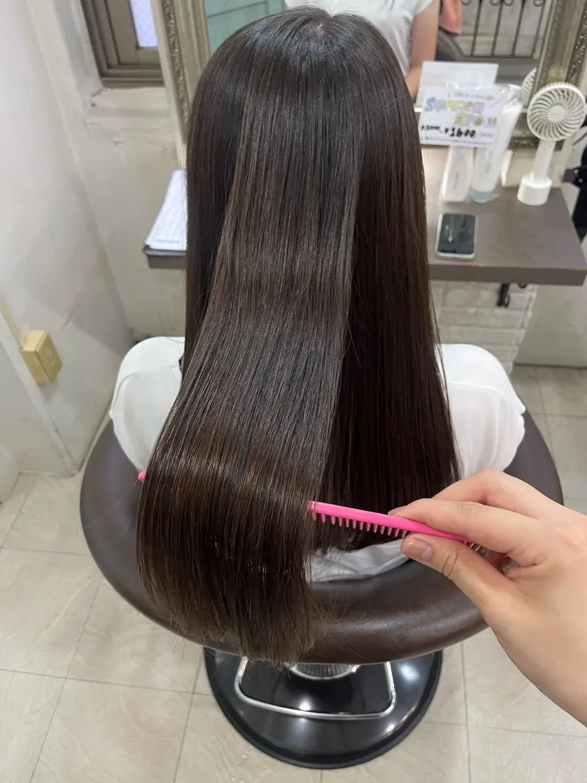 ロング トリートメント カット トリートメント 兒玉/艶カラー/ 髪のお悩み相談😌のヘアスタイル