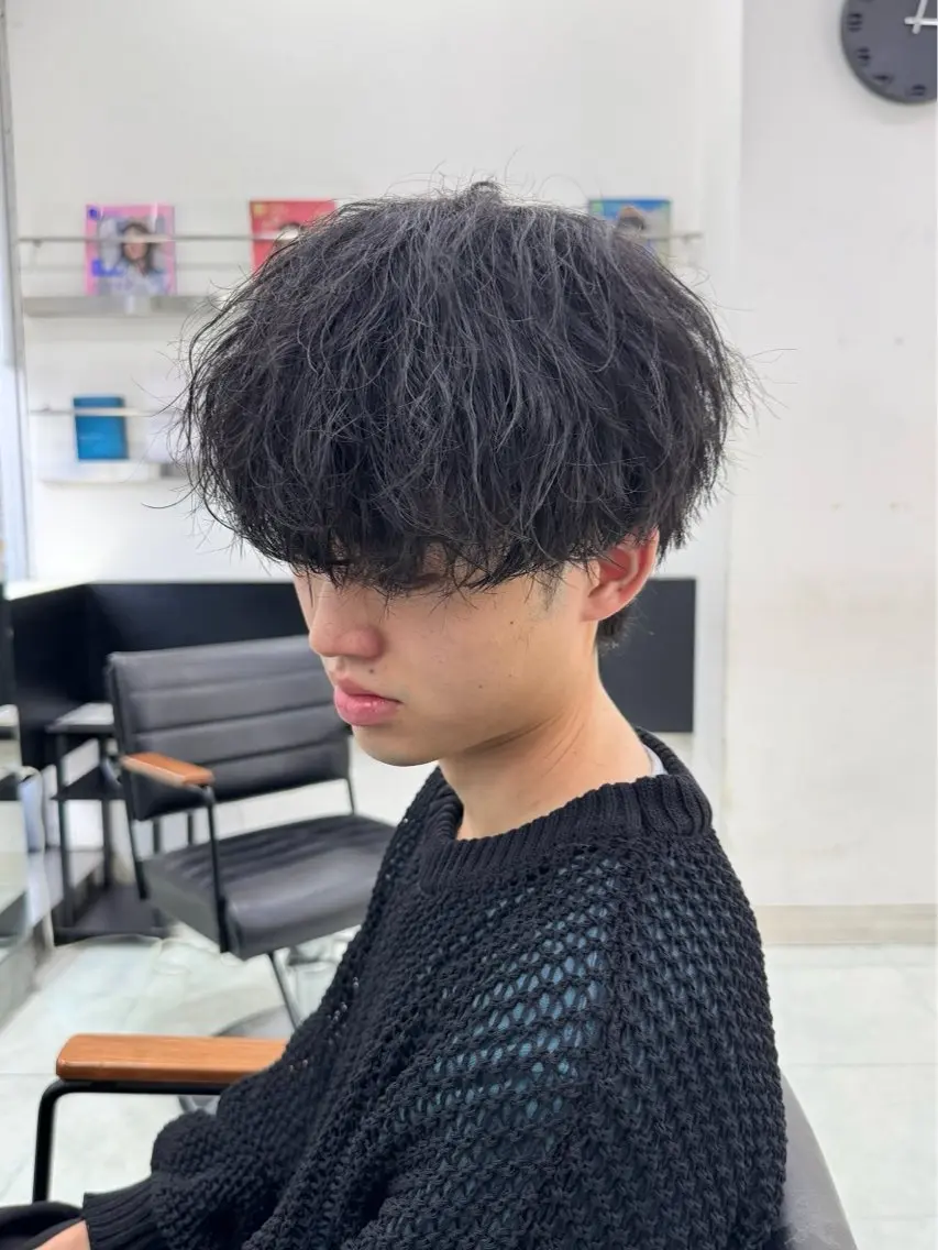 パーマ 望月 澪央のヘアスタイル
