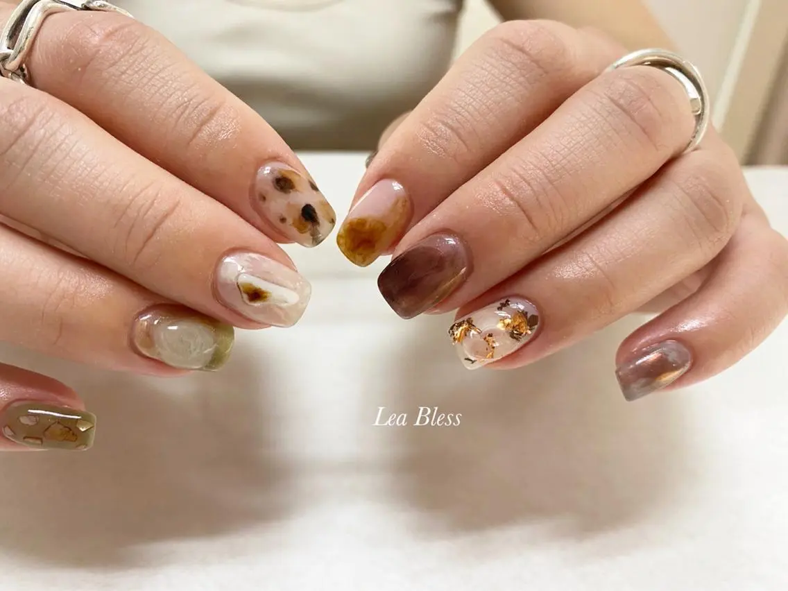 ネイル Lea Bless 河原町のネイルデザイン
