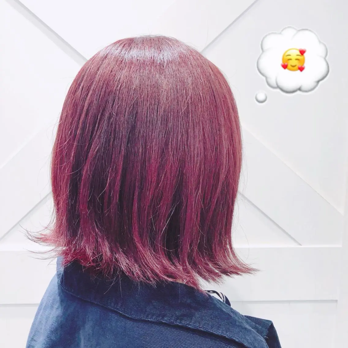 ショート カラー ピンクカラー レッドカラー ヘアカラー 🌺ウルフカット職人 新垣渚🐺のヘアスタイル